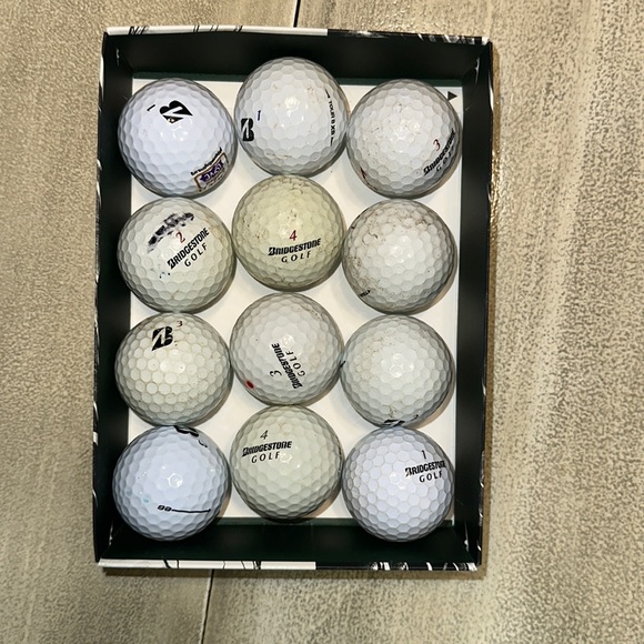 Bridgestone Misc Golf Balls Lot of 36 - used condition. - Picture 3 of 5